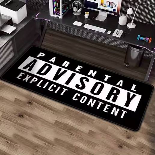 Parental Advisory Rug