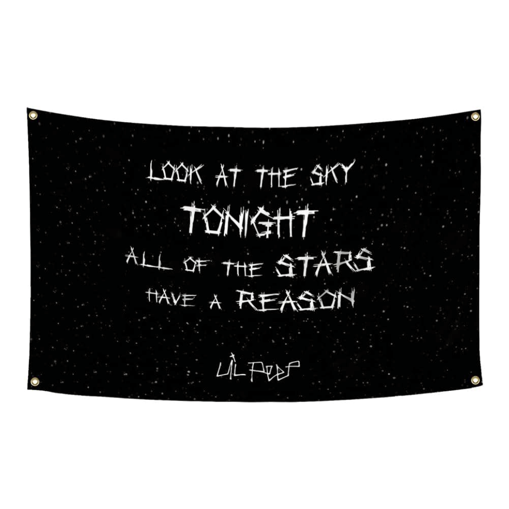 Lil Peep Flag